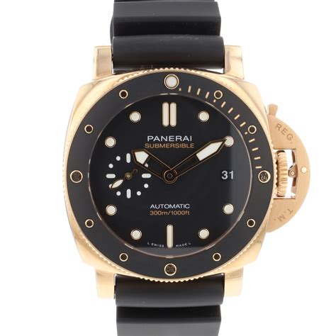 panerai rose gold price|panerai submersible goldtech price.